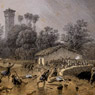 Carlo Bossoli, Attack of ponte Montriolo, Palestro, by the Brigade Regina, fourth division, 1859, Museo Centrale del Risorgimento di Roma
