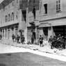 Riproduzione fotografica della I Guerra Mondiale - Verso la prima linea di Cormòns (provincia di Gorizia)