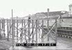 I lavori del ponte Littorio a Roma