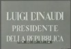 Luigi Einaudi presidente della Repubblica