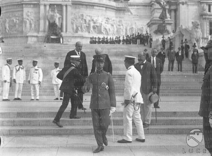 Rome Hirohito's visit to the Quirinale