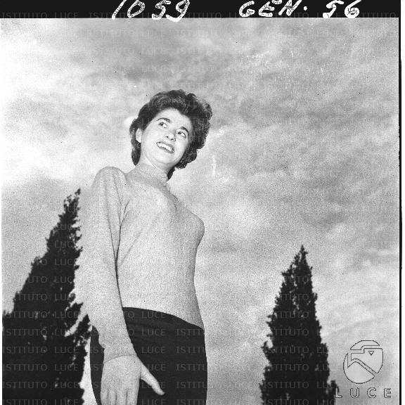 La cantante Miranda Martino Archivio storico Istituto Luce