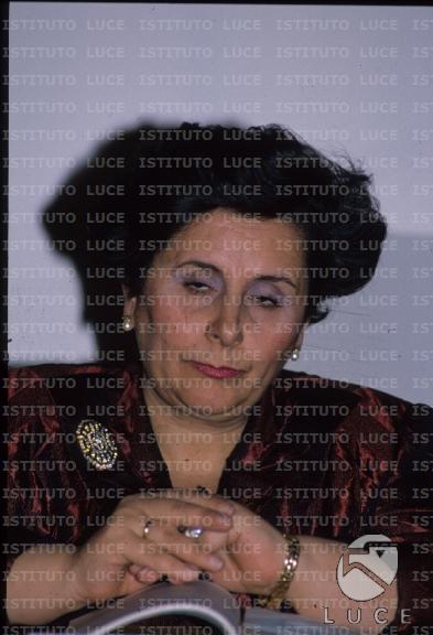 L'onorevole socialdemocratica Vincenza Bono Parrino Archivio storico