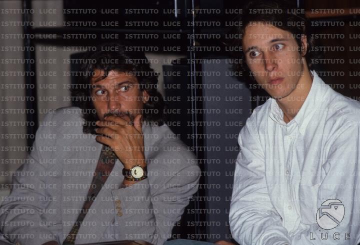 Gli attori Emilio Bonucci e Massimo Bellinzoni Archivio storico