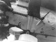 Particolare del motore di un aereo