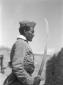Soldato etiope con la sciabola