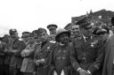 Gruppo di autorit militari e politiche, fra cui i ...