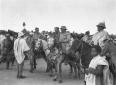 Ufficiali dell'esercito italiano a cavallo