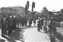 Manifestazioni alla presenza del Mar. Graziani