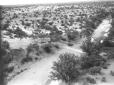 Veduta aerea di una pista nell'Ogaden