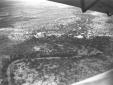 Veduta aerea di un corso d'acqua nella regione del ...