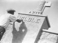 Monumento con fascio littorio