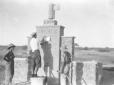 Monumento con fascio littorio
