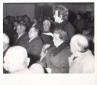 Una donna in platea, durante la cerimonia di asseg ...