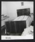Interno di una camera da letto di una casa colonic ...