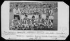 La squadra di calcio della Juventus, allo stadio