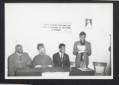 Al tavolo di un convegno sono presenti un cardinal ...
