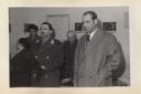 Ritratto del dr. Bandini accanto ad un carabiniere