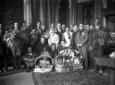 Foto di gruppo a Palazzo Chigi.Mussolini ...