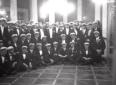 Mussolini riceve i coristi polacchi