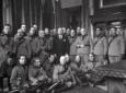 Mussolini con i rappresentanti delle milizie speci ...