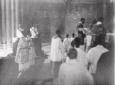 Sacerdoti cattolici eritrei stanno celebrando la f ...
