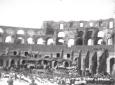 Scorcio del Colosseo e della cavea dove  ...