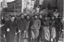 Gruppo di autorit� fasciste, tra cui Alessandro Me ...