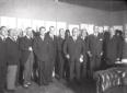 Foto di gruppo delle personalit presenti all'espo ...