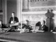 Borgoncini Duca legge le credenziali