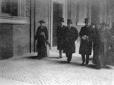 Mussolini nella Galleria del Palazzo Lateranense
