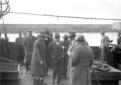 Mussolini a bordo di un peschereccio