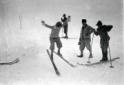 Bruno Mussolini nel salto con gli sci