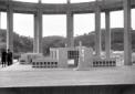 Il plastico del foro Mussolini  all'interno dell'a ...
