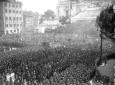Le forze armate in piazza Venezia