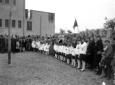 Piccole italiane in divisa all'inaugurazione delle ...