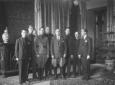Foto di gruppo di Mussolini e dei partecipanti all ...