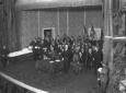 Il palco del Teatro Quirino, con le autorit� e il  ...