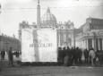 Il blocco di marmo destinato al Foro Mussolini fer ...