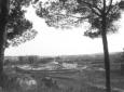 Veduta in lontananza del Foro Mussolini durante i  ...