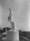 Una delle statue che ornano lo Stadio dei Marmi. T ...