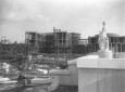 Veduta sul cantiere del Foro Mussolini; in primo p ...