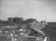 Veduta sul cantiere del Foro Mussolini, con il cam ...