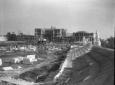 Veduta sul cantiere del Foro Mussolini, con il cam ...