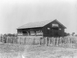 Casa di contadini nell'Agro pontino