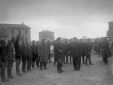 Mussolini visita i nuovi borghi dell'Agro Pontino