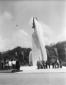 La cerimonia di inaugurazione del monumento al Mar ...