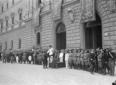 Mussolini con le autorit militari e politiche nel ...