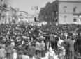 Manifestazione a Matera in onore di Mussolini