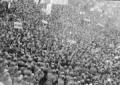 Manifestazione a Matera in onore di Mussolini